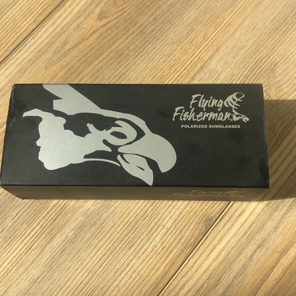 Flying Fisherman sunglasses black frame lenses polarized outdoor never worn - Picture 2 of 13